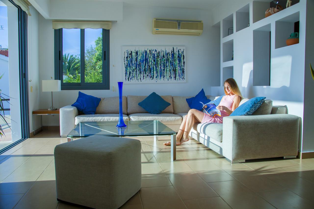 Paphos Villa Infinite Blu מראה חיצוני תמונה